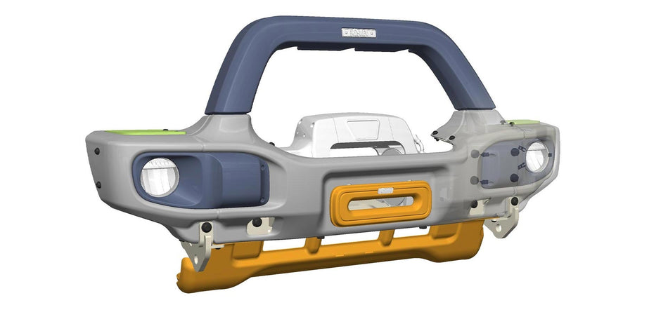 AEV RX Front Bumper Kit