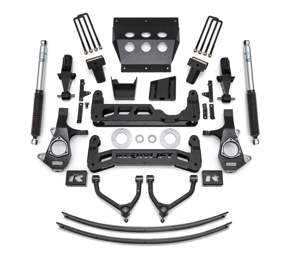 ReadyLIFT 2014-2018 9'' Big Lift Kit For Cast Steel OE Upper Control Arms With Bilstein Shocks