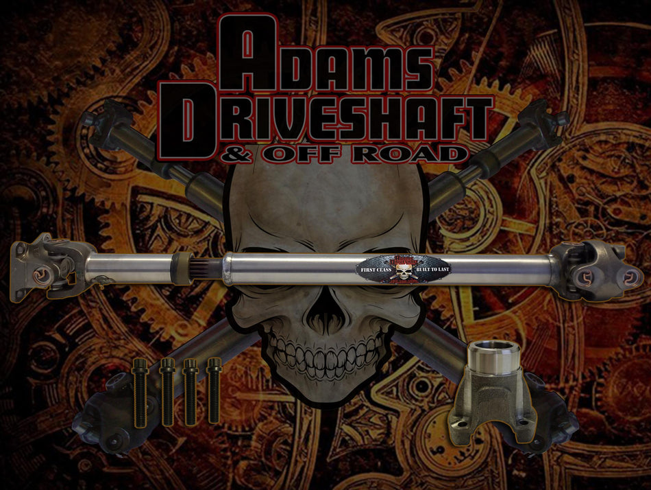 Adams Driveshaft JT Gladiator Rubicon Front 1310 CV Driveshaft With OEM Flange Style Extreme Duty Series