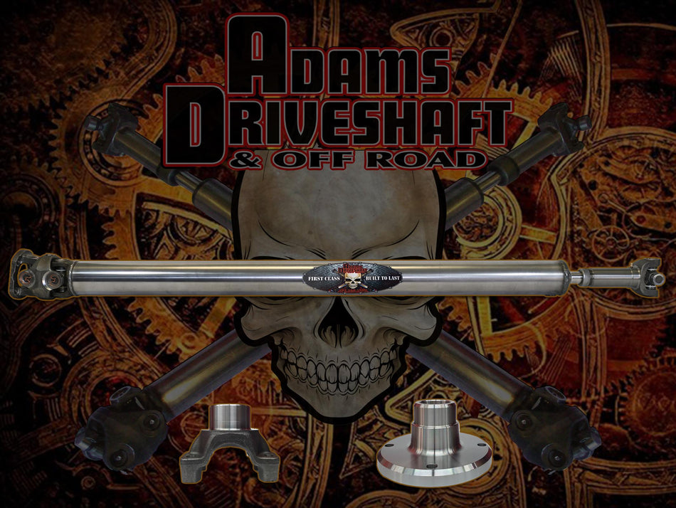 Adams Driveshaft JT Gladiator Overland Rear 1 Piece 1350 CV Driveshaft Extreme Duty Series
