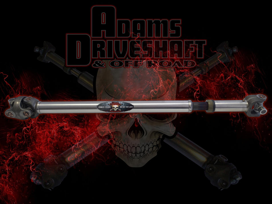 Adams Driveshaft Front TJ Non Rubicon 1310 CV Driveshaft Heavy Duty Series