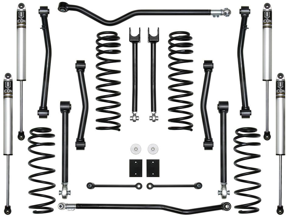18-UP JEEP JL 2.5" STAGE 4 SUSPENSION SYSTEM