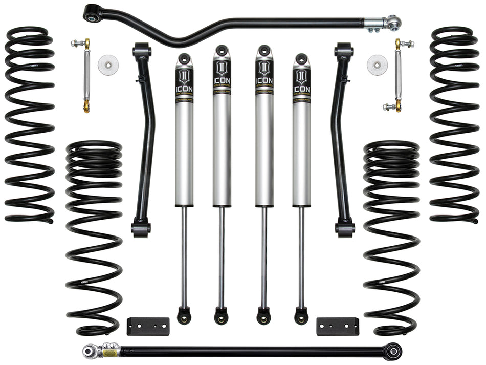 20-UP JEEP GLADIATOR 2.5" STAGE 4 SUSPENSION SYSTEM