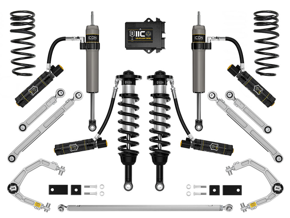 ICON 22-23 Toyota Tundra 1.25-3.5" Lift Stage 14 2.5 Suspension System Billet