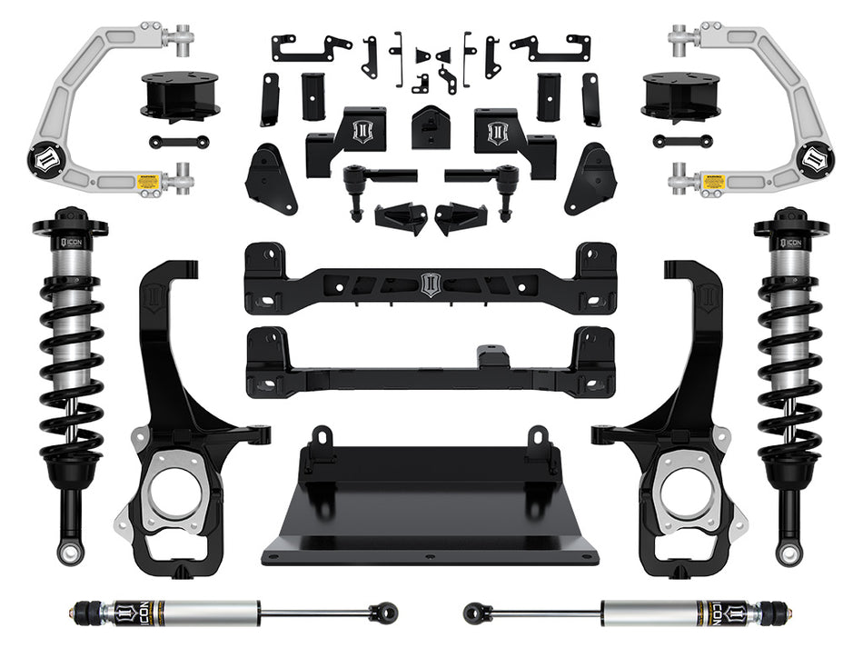 ICON 2022-2023 Toyota Tundra 6" Lift Stage 2 Suspension System With Billet Upper Control Arms