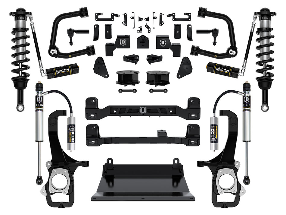 ICON 2022-2023 Toyota Tundra 6" Lift Stage 3 Suspension System With Tubular Upper Control Arms