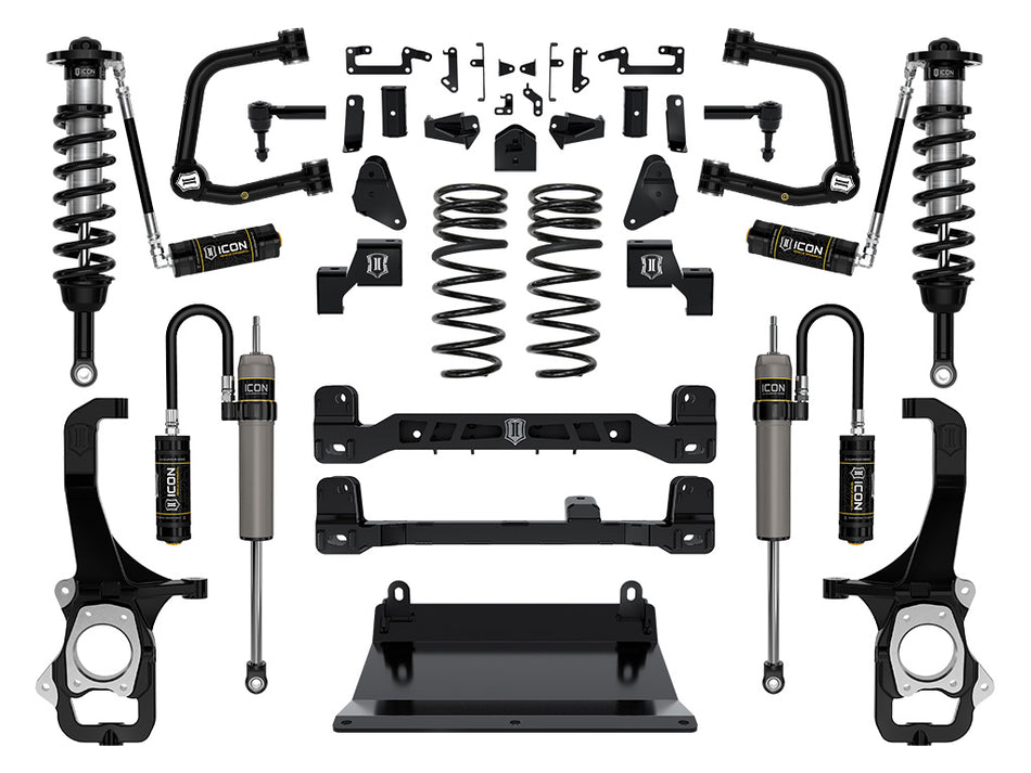 ICON 2022-2023 Toyota Tundra 6" Lift Stage 4 Suspension System With Tubular Upper Control Arms