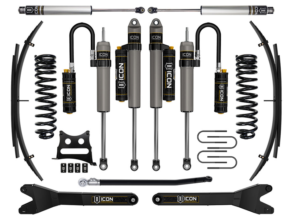 ICON 2008-2010 Ford F-250/F-350 Super Duty 4WD Diesel 2.5" Lift Stage 6 Suspension System W/ Expansion Packs