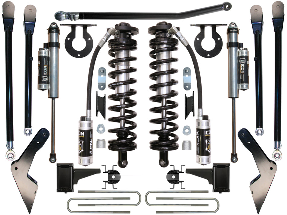 08-10 FORD F-250/F-350 4-5.5" STAGE 4 COILOVER CONVERSION SYSTEM