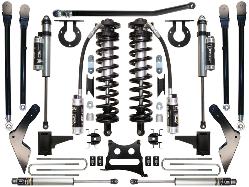 08-10 FORD F-250/F-350 4-5.5" STAGE 5 COILOVER CONVERSION SYSTEM