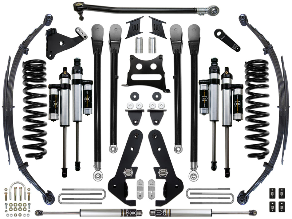 ICON 2017-2022 Ford F250/F350 7" Lift Stage 4 Suspension System