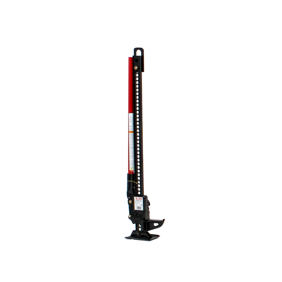 42 In Cast & Steel Model  7000 Lb. Capacity. Black Jack With A Red Handle.