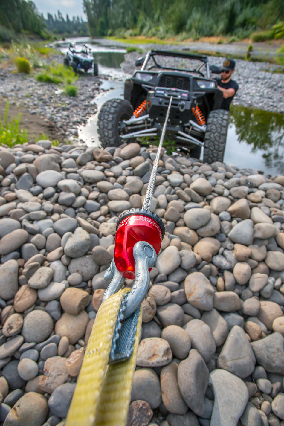 PROLINK XTV  WINCH SHACKLE MOUNT -- ORANGE