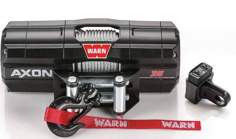 WARN AXON 35 WIRE ROPE WINCH