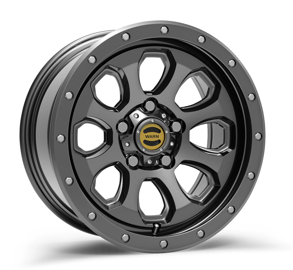 WARN EPIC MOONSAULT WHEEL - GRAY 5 LUG