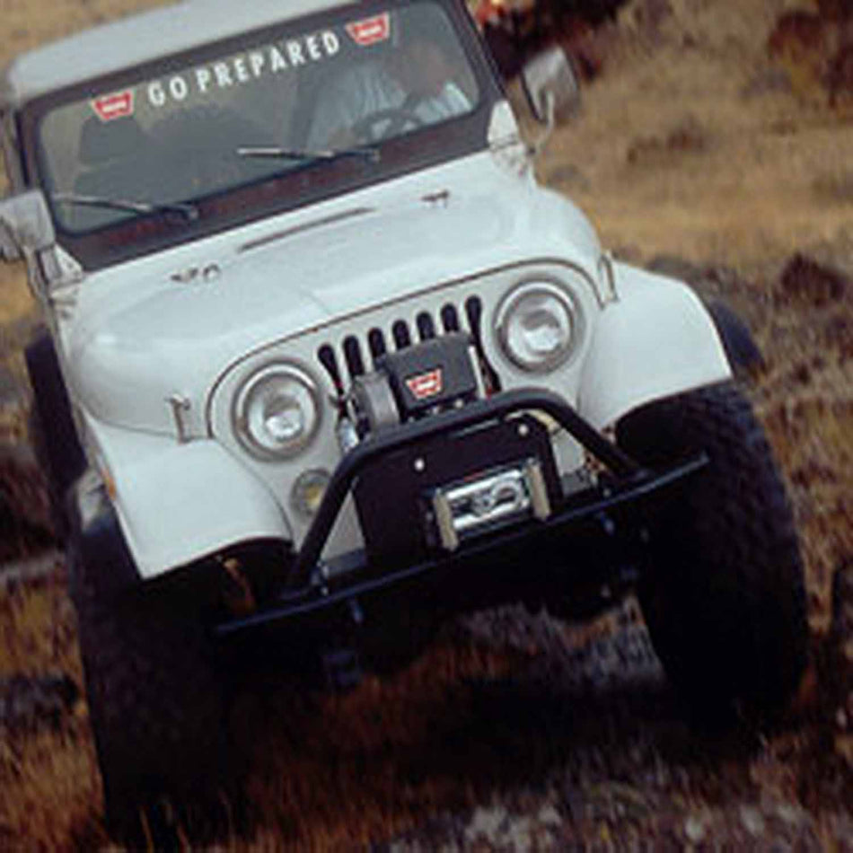 FOOT FORWARD / UPRIGHT WINCH MOUNTING PLATE KIT FOR JEEP CJ