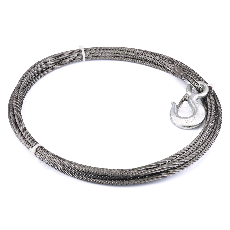 WIRE ROPE ASSEMBLY 3/8 Inch Diameter X 50 Foot Length