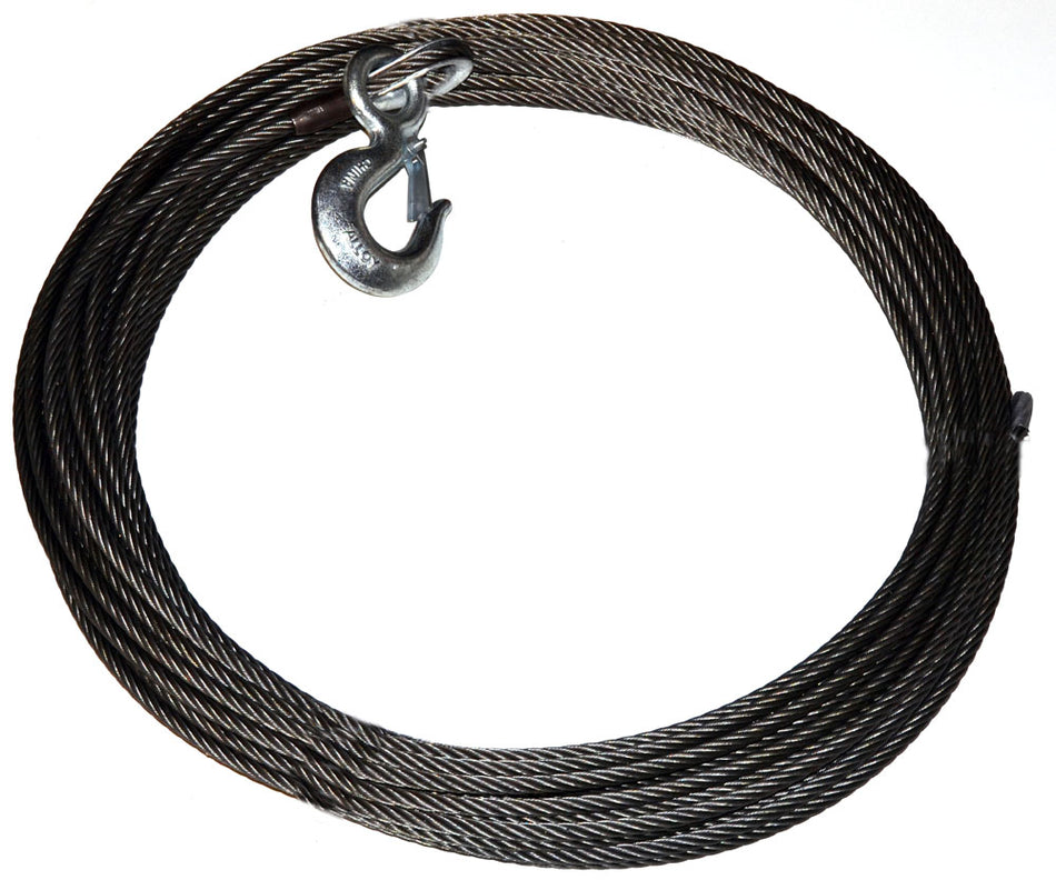 WIRE ROPE ASSEMBLY 3/8 Inch Diameter X 125 Foot Length