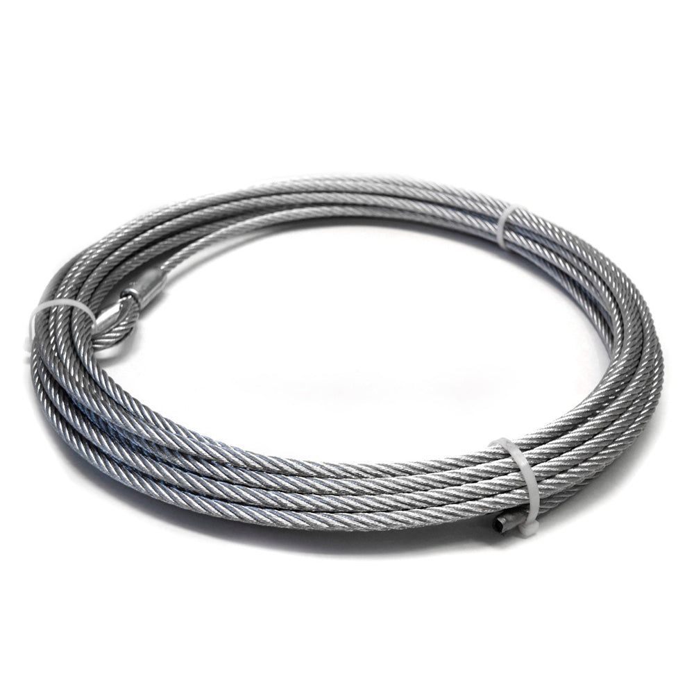 WIRE ROPE ASSEMBLY 7/16 Inch Diameter X 75 Foot – Xtreme 4WD