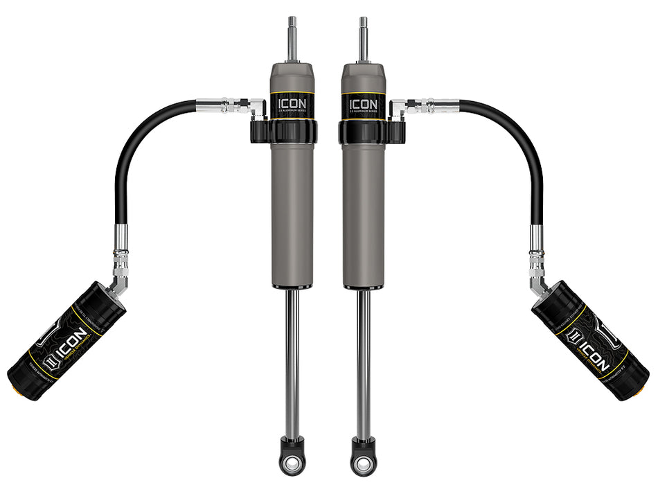 ICON 2024 Toyota Tacoma 0-1” Lift Rear V.S. 2.5 Aluminum Series Remote Reservoir Shocks Pair