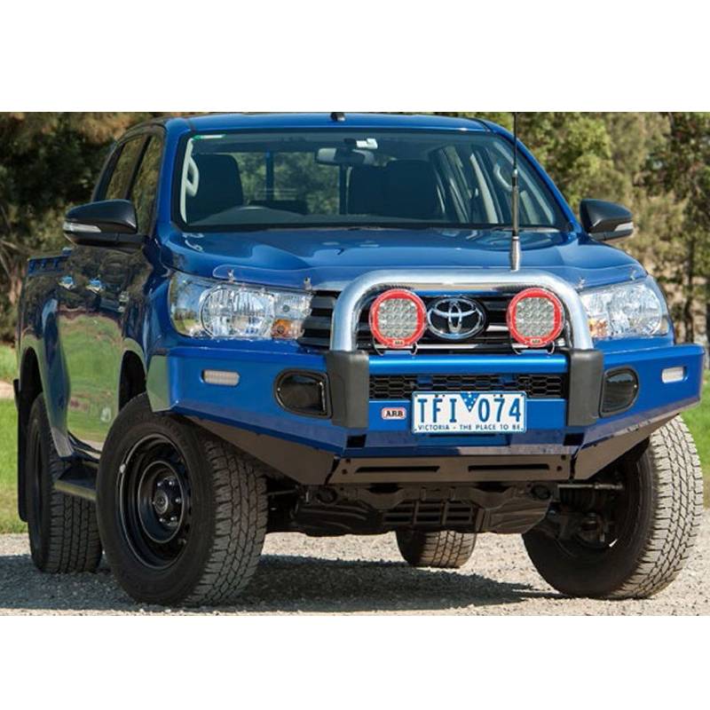 ARB 3914530 Deluxe Sahara Front Bumper with Bar for Toyota Hilux 2015 ...