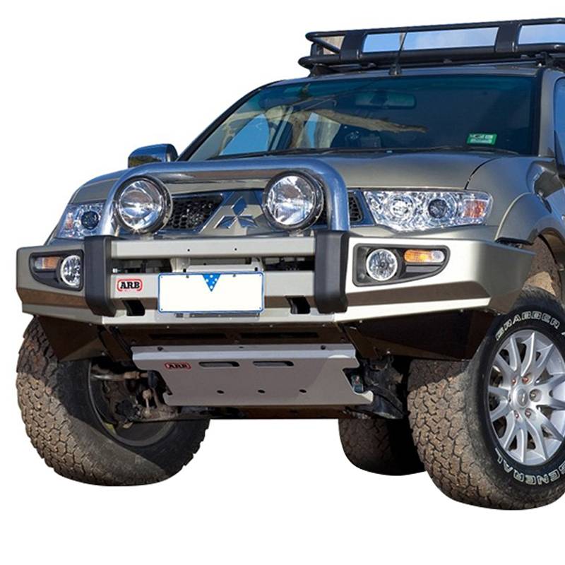 ARB 3935300 Deluxe Sahara Front Bumper for Mitsubishi Montero 2010-2013