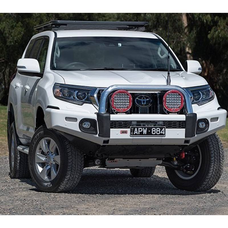 ARB 3921840 Summit Sahara Front Bumper with Bar for Toyota Land Cruiser Prado 2017-2021