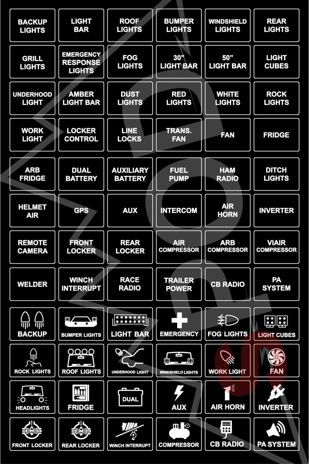 HD Legends Labels sPOD – Xtreme 4WD
