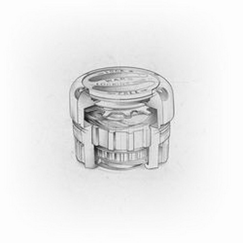 INTERNAL MOUNT LOCKING HUBS D60 35 SPLINE