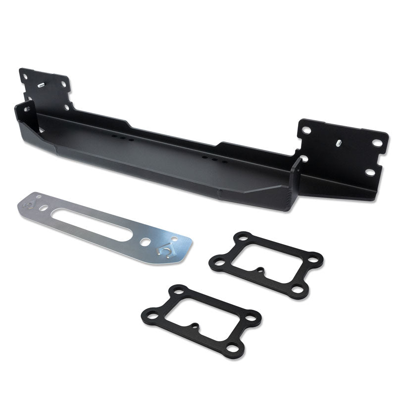 Wrangler Steel Bumper Winch Plate V2.1 WARN VR EVO Series Winch For 18-Up Wrangler JL Artec