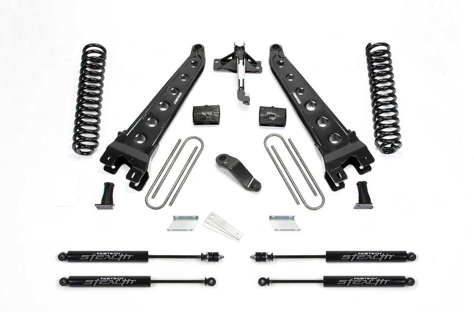 Fabtech 6" RAD ARM SYS W/COILS & STEALTH 19-20 FORD F450/F550 4WD DIESEL