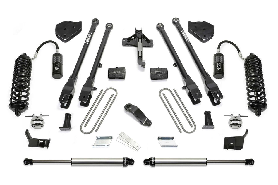 Fabtech 6" 4LINK SYS W/ 4.0 & 2.25 DL 2019-20 FORD F450/550 4WD DIESEL