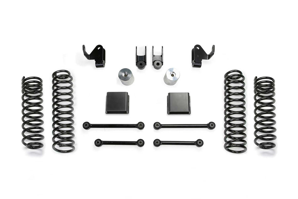 Fabtech 3" SPORT II SYSTEM W/ SHK EXT 2020-22 JEEP JT 4WD GAS