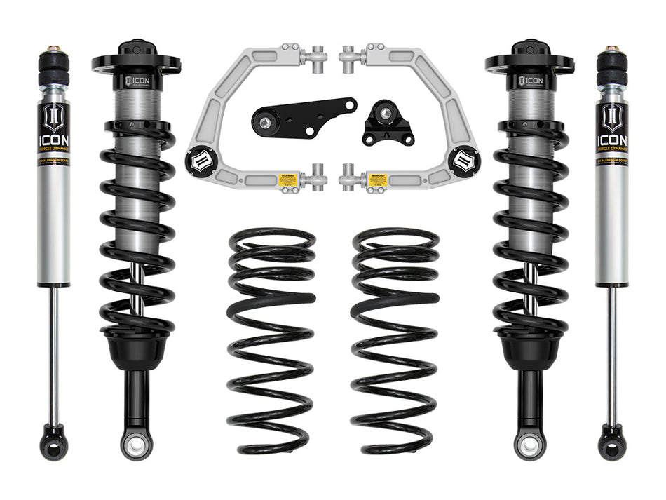 ICON 2024 Toyota Tacoma 1.25-3" Lift Stage 2 Suspension System Billet UCA W/ Triple Rate Rear Springs