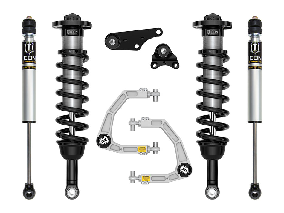 ICON 2024 Toyota Tacoma 1.25-3" Lift Stage 2 Suspension System Billet UCA
