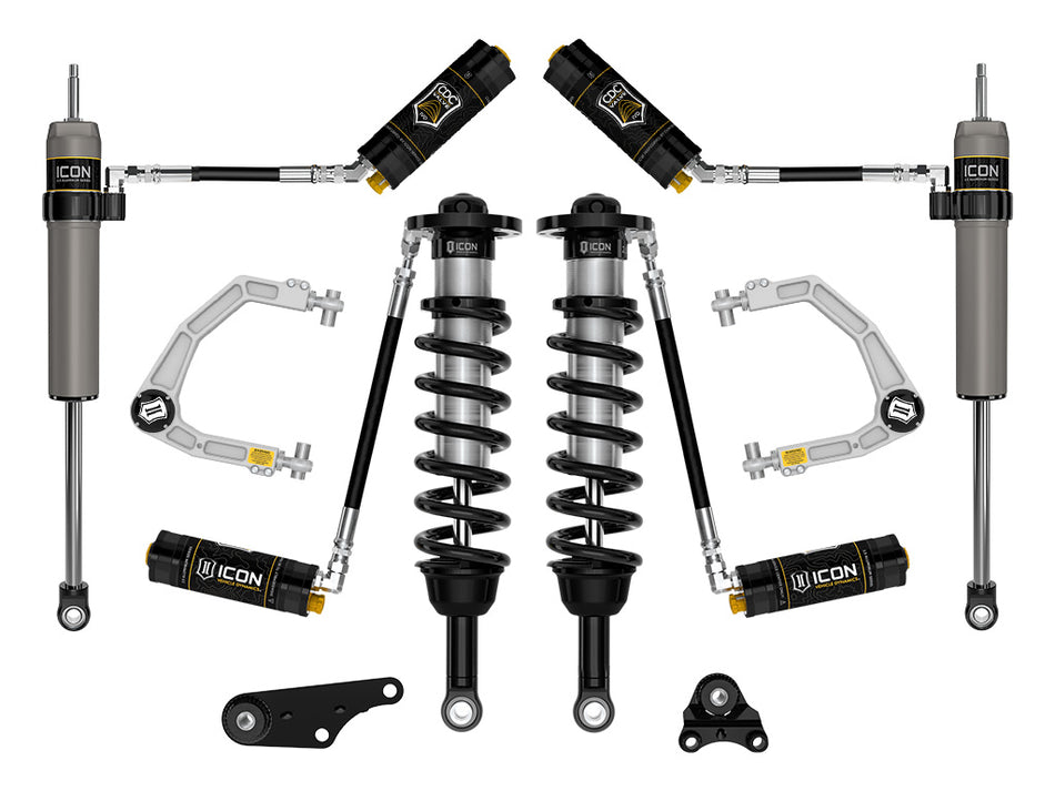 ICON 2024 Toyota Tacoma 1.25-3" Lift Stage 5 Suspension System Billet UCA