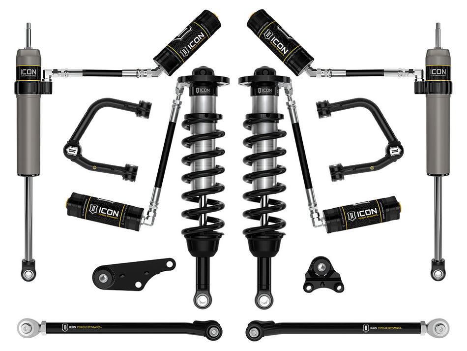 ICON 2024 Toyota Tacoma 1.25-3" Lift Stage 7 Suspension System Tubular UCA