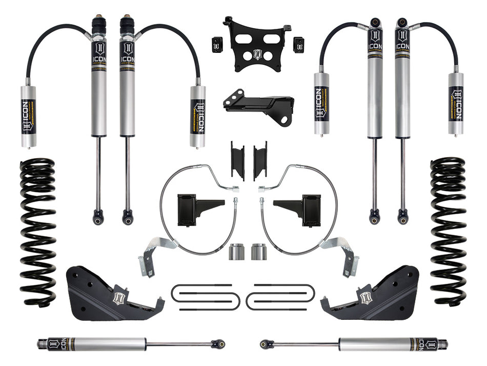 ICON 2023 Ford F-250/F-350 Super Duty 4WD Gas 4.5" Lift Stage 2 Suspension System