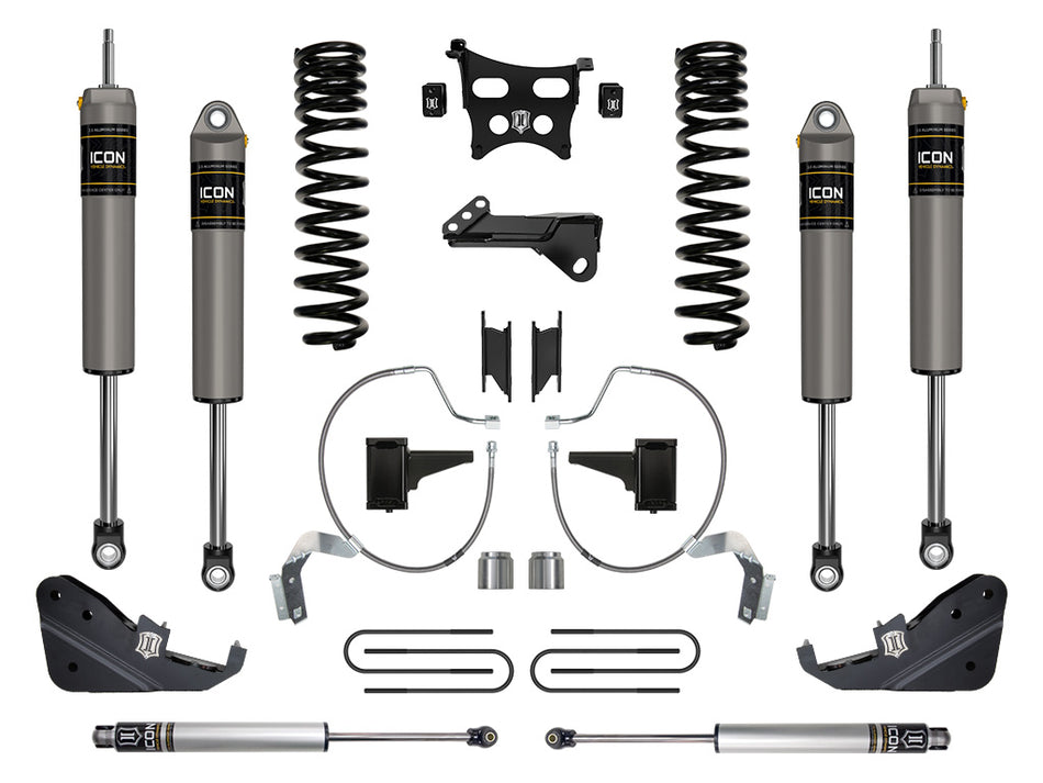 ICON 2023 Ford F-250/F-350 Super Duty 4WD Gas 4.5" Lift Stage 3 Suspension System