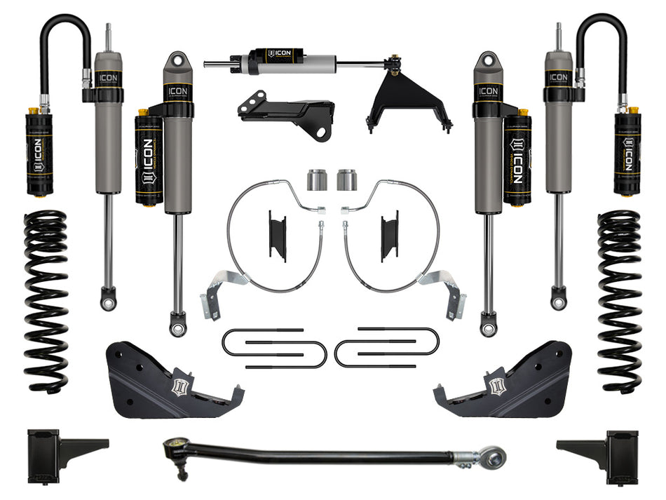 ICON 2023 Ford F-250/F-350 Super Duty 4WD Gas 4.5" Lift Stage 5 Suspension System