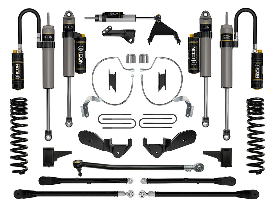 ICON 2023 Ford F-250/F-350 Super Duty 4WD Gas 4.5" Lift Stage 7 Suspension System
