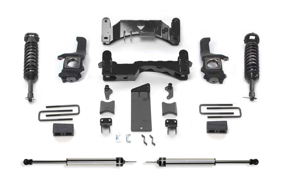 Fabtech 4" PERF SYS W/DLSS 2.5 C/Os & RR DLSS 2016-19 TOYOTA TUNDRA 4WD TRD PRO