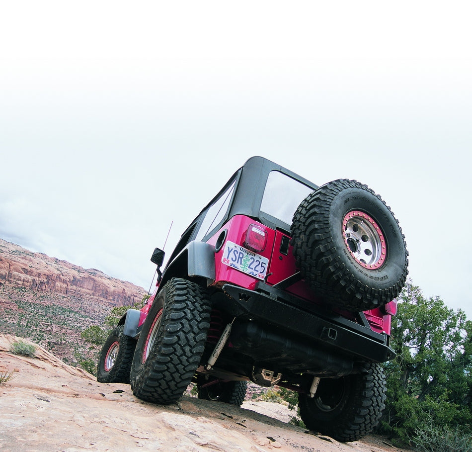 JEEP YJ AND TJ REAR BUMPER