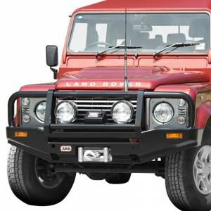 ARB 3432300 DELUXE FRONT BUMPER WITH BULL BAR FOR LAND ROVER DEFENDER 110 1985-2021