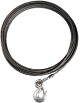 WIRE ROPE ASSEMBLY 7/16 Inch Diameter X 100 Foot Length – Xtreme 4WD