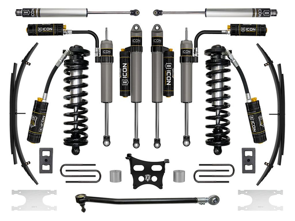 ICON 2023 Ford F-250/F-350 4WD 2.5-3" Lift Stage 5 Coilover Conversion System With Expansion Packs