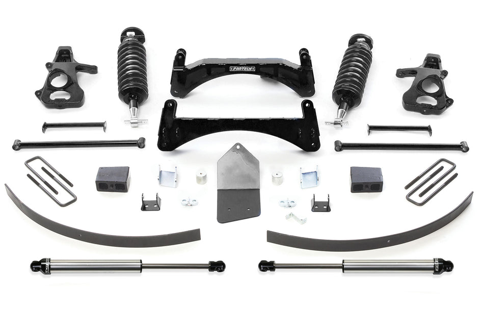 Fabtech 6" PERF SYS W/DLSS 4.0C/Os & RR DLSS 07-13 GM C1500 P/U W/O AUTORIDE 2WD