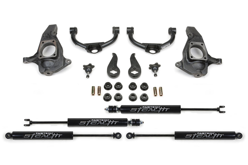 Fabtech 3.5 In. ULTIMATE SYS W/STEALTH 2011-19 GM C/K2500HD/3500HD