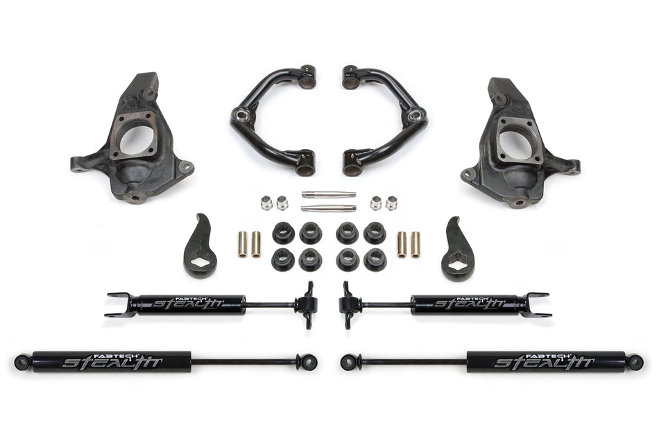 Fabtech 3.5 In. ULTIMATE SYS W/UNIBALL UC & STEALTH 2011-19 GM C/K2500HD /3500HD