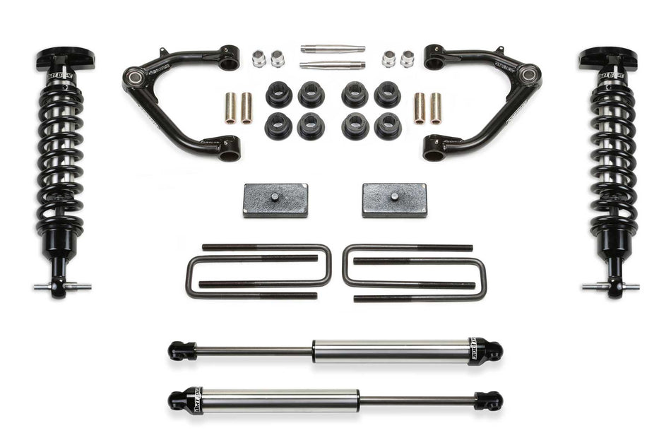 Fabtech 3" UNIBALL UCA SYS W/ DL 2.5 & 2.25 2019-22 GM C/K1500 P/U